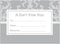 LUXPaper #17 Mini Envelopes | 2 11/16" x 3 11/16" | Silver Damask | 70lb. Text | 50 Qty...