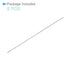 Round Steel Rod, 0.5mm Diameter 60mm Length, High Speed Steel Bar Stock Craft DIY Tool - (Applications: for Drill Lathes Boring Machine), 5-Pieces...