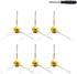 6Pack Robot Replacement Parts,Robot Side Brush 600 700 800 900 Series 675 692 694 677 671 614 850 860 861 866 870 880 890 960 980 981 985 Robot Re...