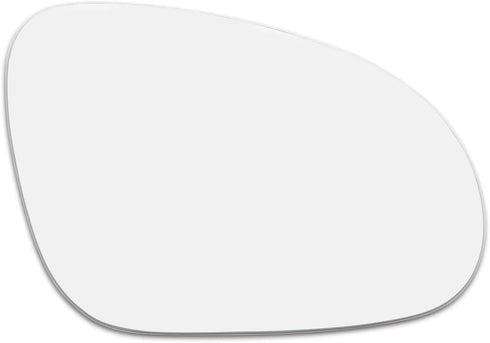 X AUTOHAUX Passenger Right Side Rear View Mirror Replacement Glass with Adhesive for Volkswagen Jetta EOS Passat GTI R32...