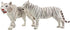 Gemini&Genius White Tiger Family Set Realistic Animal Figurines with Cub, Safari Animals Family Playset Figures, Educational Wildlife World Models...
