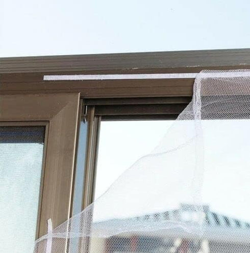 200X150cm Magnetic Window Screen DIY Screen Window with Tape Anti-Insect Bug Mosquito Door Curtain Net Mesh...