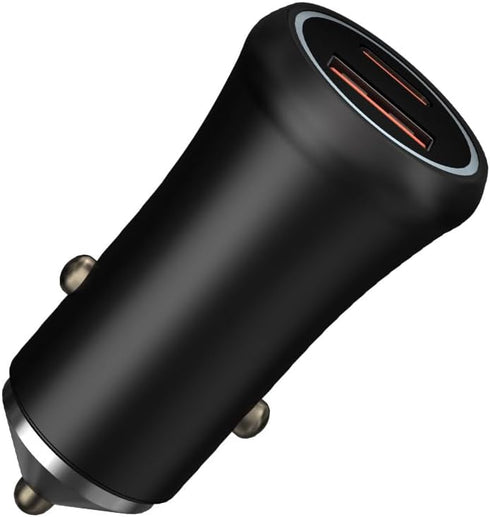 USB C Car Fast Charger Light up Dual Fast Charging Adapter Car Charger...