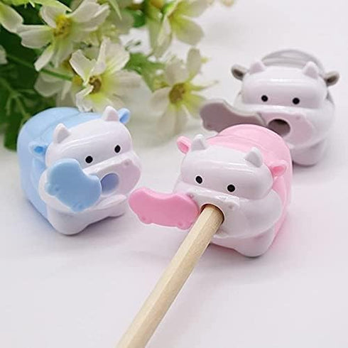 kawaii Cattle Design Sharpener Cow Ox Kawaii Pencils Sharpeners Cute School Supplies for Girls Office Home School...
