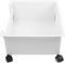 SEWACC Home Decor Office Decor Under Desk Rolling Cart with Wheel Desktop Organizer Table Small Nightstand Under Desk Office Storage Bookshelf Mob...