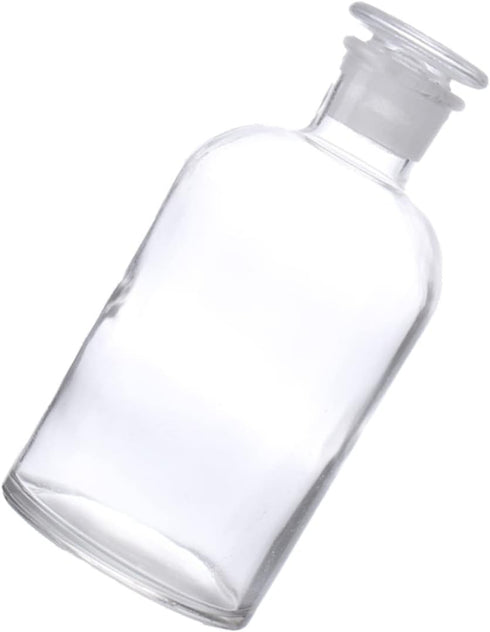 1pc Reagent Bottle Powder Container Clear Liquid Storage Bottles Lab Vials Small Apothecary Jars Lab Bottles & Jars Vials Empty Medicine Bottle So...