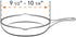 Frywall 10 (Medium) - Red - Splatter Guard, as Seen on Shark Tank...