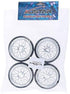 GoolRC 4PCS/Set 1/10 Drift Car Tires Hard Tyre Replacement for Traxxas HSP Tamiya HPI Kyosho On-Road Drifting Car...