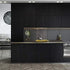 17.7"x118" Black Wallpaper Wood Peel and Stick Wood Contact Paper Black Wallpaper Wood Black Contact Paper Self Adhesive Wallpaper For Wall Counte...