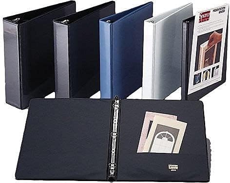 Sparco 19701 Round Ring View Binder, 2-Inch Capacity, 11-Inch x8-1/2-Inch , White...