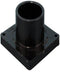 Valterra T1006-1 1-1/2" Spigot Flange , Black...