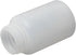 Bettomshin 5Pcs 100ml PE Plastic(Food Grade) Bottles, Wide Mouth Lab Reagent Bottle Liquid/Solid Sample Seal Sample Storage Container with Graduat...