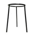 1 Pack Lab Tripod Stand Solid Iron Lamp Support Stand for Laboratory School Classroom, Black...