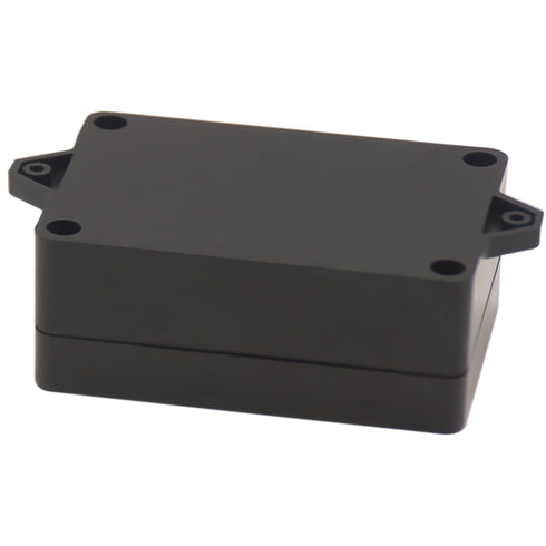 Zulkit Junction Box ABS Plastic Dustproof Waterproof IP65 Universal Electrical Boxes Project Enclosure with Fixed Ear Black 3.94 x 2.68 x 1.57 Inc...