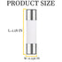 20 amp 250 Volt Ceramics Fuses Replacement for Car Fuses Household appliances Fuses (Pack of 10 Pcs)...