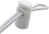 YaHoGa 25 pcs Cord Locks Spring Toggle Stopper + 10 Yards 1/8 Inch Cord Stretch String for Drawstring, Shoelaces, Clothing, Backpack, Bags (White)...