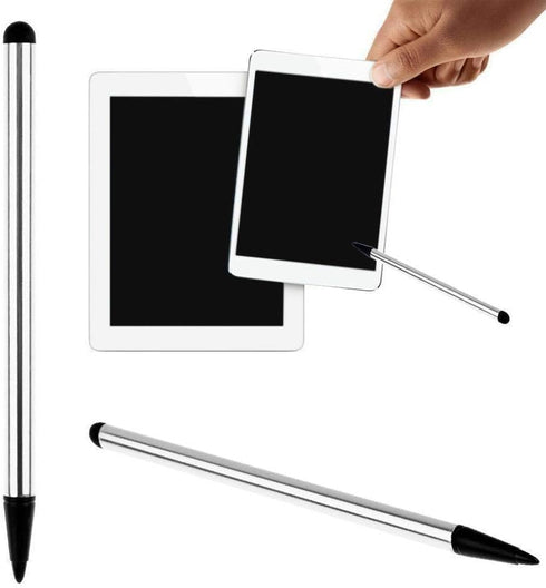 3Pcs Silver Stylus Pens,Universal Fine Point Pencil for Phone/iPad/Samsung/Android/Tablet and Other Touch Screens,High Precision Stylus for All Un...