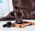 3PCS 30ml Empty Refillable Square Amber Glass Droppers Essential Oil Bottles Aromatherapy Cosmetics Elite Fluid Container Jar Pot Holder with Glas...
