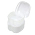 Annhua Dental Orthodontic Retainer Case Cleaning, Denture Cup Holder Case Travel, Denture Retainer Bath Box Storage Soaking Box...