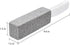 DISIWENE Pumice Cleaning Stone with Handle Toilet Bowl Cleaner Hard Water Ring Remover for Bath/Pool/Kitchen/Household Cleaning (1)...