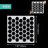 12 Sets Geometric Honeycomb Stencils Painting Art Templates Stencils for Scrapbooking Drawing Tracing DIY Furniture Wall Floor Decor (7.87 x 7.87 ...