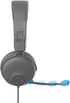 JLab JBuddies Learn On-Ear Kids Headphones, Retractable Boom Mic, Built-in Volume Regulators for Safety, Folding, Adjustable, Great for Schooling ...