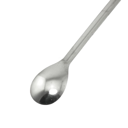 Lab Spoon RLECS 2PCS Extended 30cm/11.8 inch Stainless Steel Sampling Spoons, 2 in 1 Lab Spatula, Lab Spoon Spatula, Laboratory Sampling Spoon Mix...