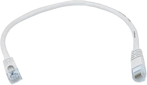 Monoprice 1FT 24AWG Cat5e 350MHz UTP Ethernet Bare Copper Network Cable - White...