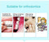 Dental Oral Care Orthodontics Wax with Fruit Smell for Brace Wearers Flavored Gum Protection (3Pack)...