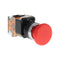 Emergency Push Button Switch, Red Mushroom Head, for Home or Industrial Equipment, Operating Rooms, Distribution Boxes, NO NC, 22mm, Spring Return...