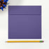 LUXPaper Square Invitation Envelopes | Peel & Press | 6" x 6" | Wisteria Purple | 80lb. Text | 50 Qty...
