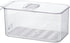 SANNO Vegetable Fruit Containers Fridge Containers,Freezer Produce Saver Refrigerator Organizer Bins with Vented Lids And Drain Tray For Pantry Fr...