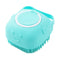 Dog Brush – Cat Brush – Shampoo Dispensing Scrubber – Soft Silicone Design – Hanging Loop – For All Skin Types – Grooming, Deshedding and Exfoliat...