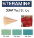 Steramine Quat Sanitizer Test Strips, 15 Litmus Paper Each Envelopes, Kit of 2X QT-10 Test Strips to Measure 0-400 PPM, Quat Test Strips for Testi...