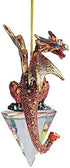 Diamond Dragon 2019 Gothic Holiday Ornament...