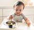 Baby Stainless Steel Utensil Set. Education series. Stainless #304 (18/8) 5pc Set (2 Spoons, 2 Forks, 1 Baby Butter Spreader/Food Pusher). Suitabl...