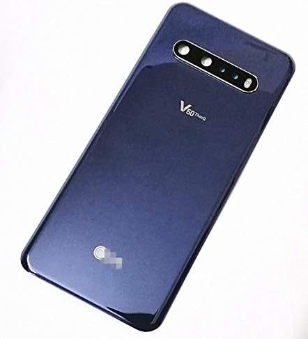 V60 ThinQ Back Glass Cover Replacement Housing Door with Tape Parts for LG V60 ThinQ V600 5G All Model with Tools (Classy Blue)...