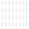 4ml Dessert Pipettes 80PCS Plastic Squeeze Transfer Pipettes Dropper Liquid Injector for Cupcake Strawberries...