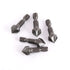 3 Pack Countersink Drill Bit Chamfer Bits 6 Flute for 6.35mm 1/4'' Hex Shank Burr Removal Holes Shaping Trimming Opener Tool Polish Knife Cutter W...