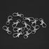 12 Pcs Pet Birds Foot Rings Cage Door Buckle Lock Claw Snap Hook Iron Anti-Escape Accessory for Pet Birds Small Animals...