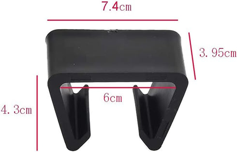 5 Pieces Outdoor Wicker Furniture Clips Sofa Rattan Chairs Connector Fastener Clamp Outdoor Patio Garden Wicker Rattan Furniture Aligment Sectiona...