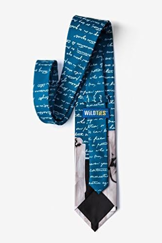 Blue Microfiber Tie | Lincoln Necktie...