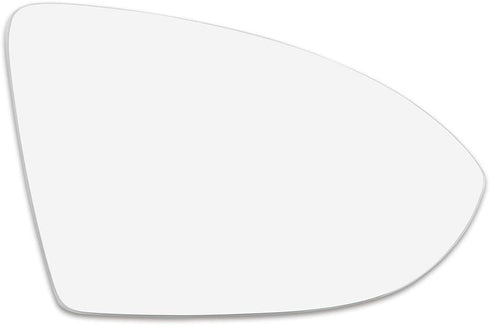 X AUTOHAUX Passenger Right Side Mirror Glass Replacement Heated with Backing Plate for Volkswagen Golf MK7, for Volkswagen Jetta 2019-2021, for Vo...