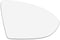 X AUTOHAUX Passenger Right Side Mirror Glass Replacement Heated with Backing Plate for Volkswagen Golf MK7, for Volkswagen Jetta 2019-2021, for Vo...