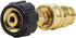 Pressure Washer Quick Connect Kit, Metric M22 14mm Swivel to 3/8'' Quick Connect, With 10 Washers for Home,Garden, Vehicles Cleaning Quick Connect...