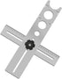 Ceramic Tile Hole Locator, Adjustable Universal Tile Marble Glass Ceramic Floor Drilling Hole Tools Hole Opener Locator Position Ruler Puncher...