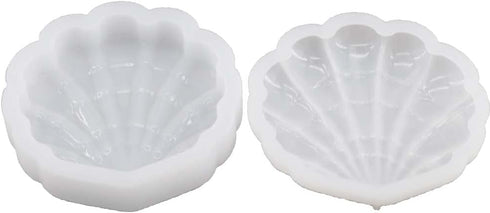 Seashell Storage Box Resin Molds, Box Resin Mould, Jewelry Storage Box Molds, Seashell Storage Box, Resin Seashell Molds for Resin Crafts DIY...