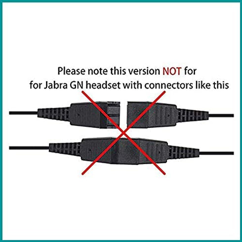 daily headset 2.5mm Quick Disconnect Coil Cable Compatible with Plantronics QD Work with Cordless or Cell Phones Which Have a 2.5mm Port...