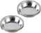 12pcs Makeup Palette Stainless Steel Small Round Paint Tray Artist Watercolours Paint Mixing Palette Tray...