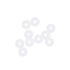 uxcell Silicone O-Rings, 4mm OD 1mm ID 1.5mm Width VMQ Seal Gasket for Compressor Valves Pipe Repair, White, Pack of 10...